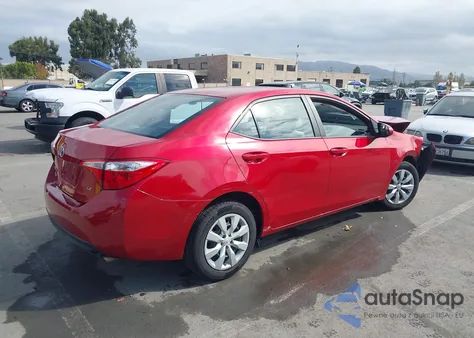 2014 Toyota Corolla Le from USA, damaged, VIN 5YFBURHE7EP157748